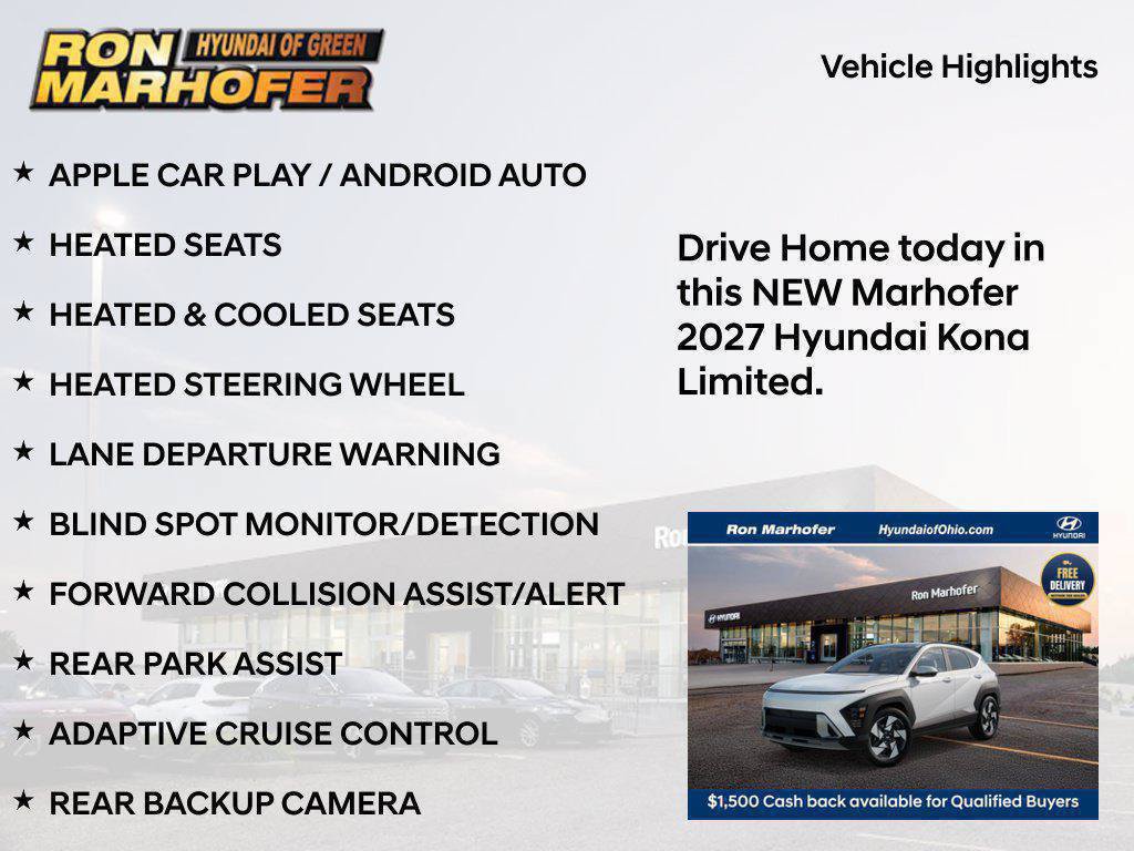 New 2027 Hyundai Kona Limited AWD/4WD image 26
