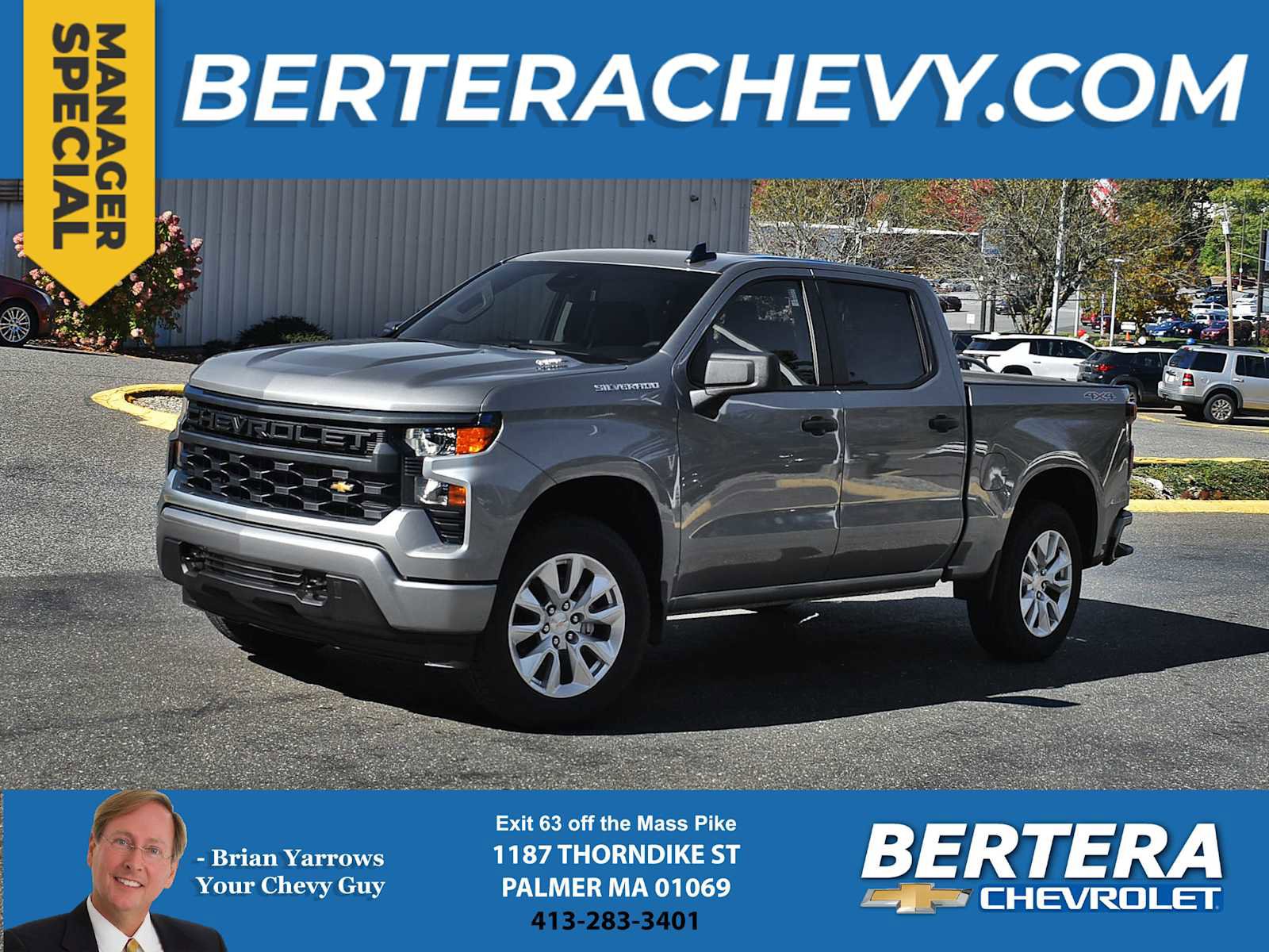 New 2026 Chevrolet Silverado 1500 Custom