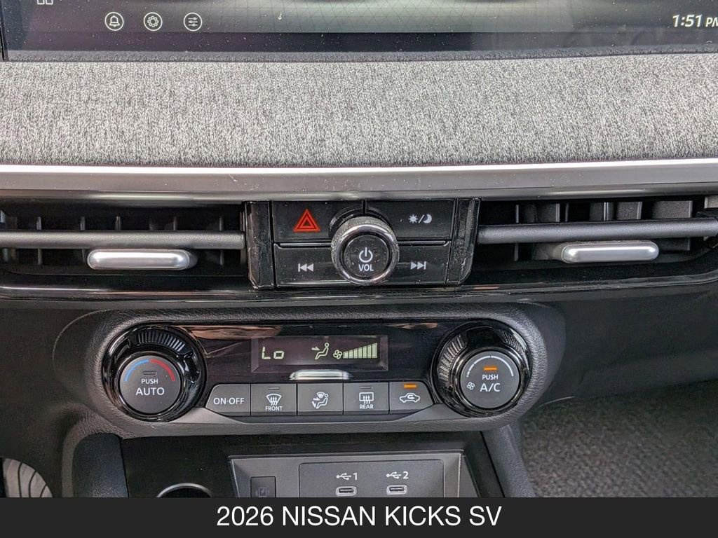 New 2026 Nissan Kicks SV FWD image 22