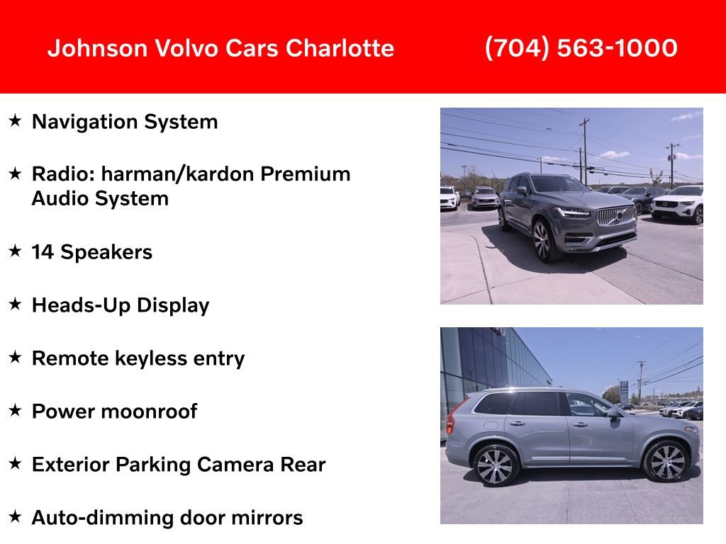 Used 2023 Volvo XC90 B6 Ultimate w/ Protection Package AWD/4WD image 3