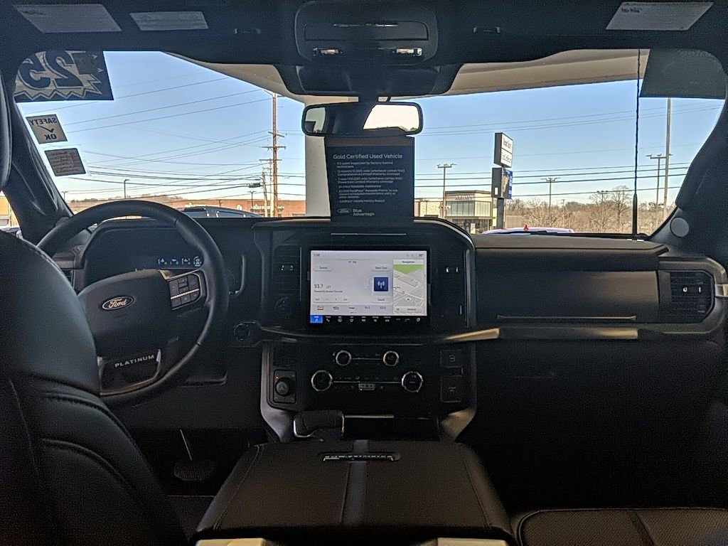 Certified 2025 Ford F150 Platinum w/ Equipment Group 702A High image 17