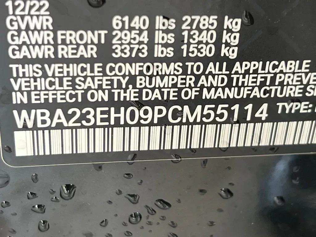Used 2023 BMW 740i w/ Parking Assistance Package RWD image 15