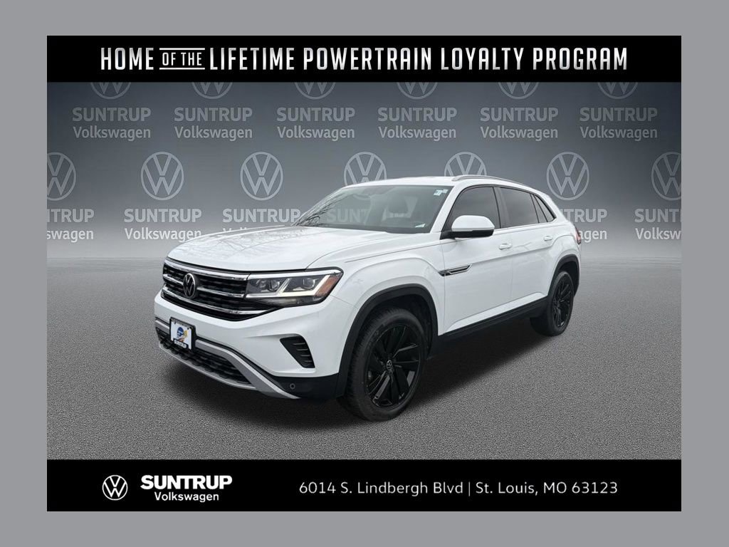 Used 2022 Volkswagen Atlas Cross Sport SE w/ Black Wheel Package image 1