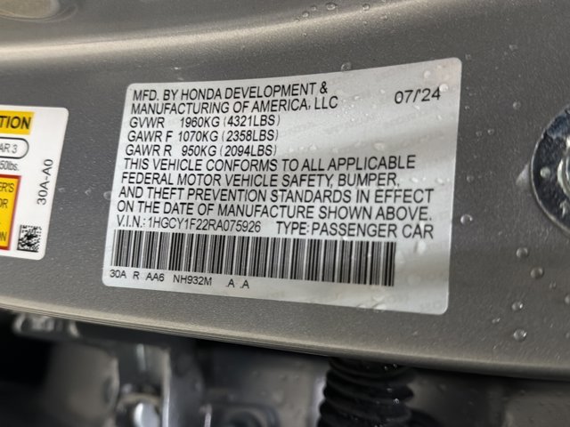 Used 2024 Honda Accord LX image 40