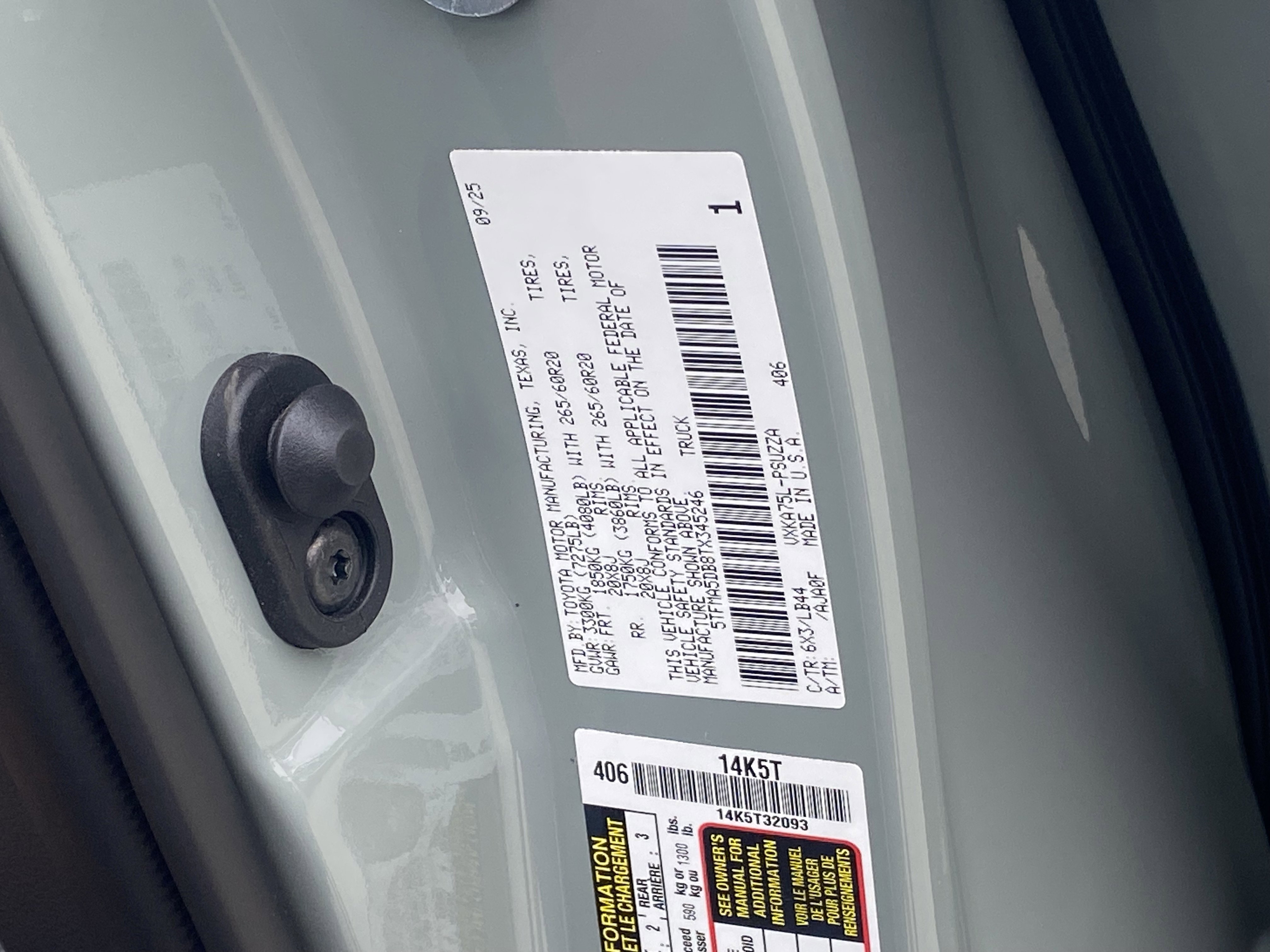 New 2026 Toyota Tundra 1794 Edition image 21