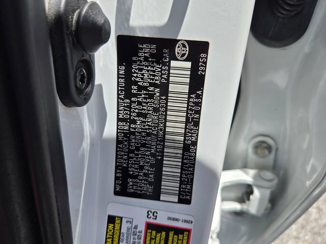 Used 2019 Toyota Camry XSE FWD image 19
