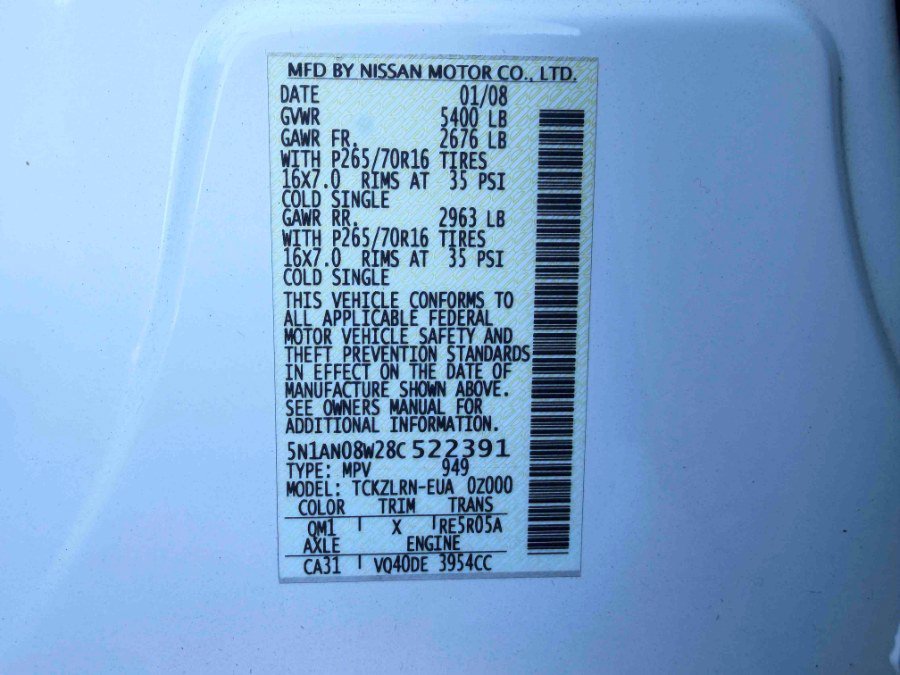 Used 2008 Nissan Xterra S image 36