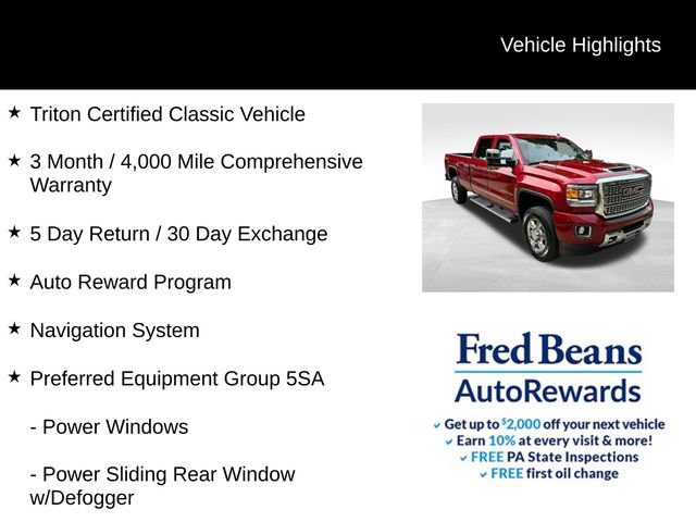 Used 2018 GMC Sierra 3500 Denali w/ Duramax Plus Package AWD/4WD image 5