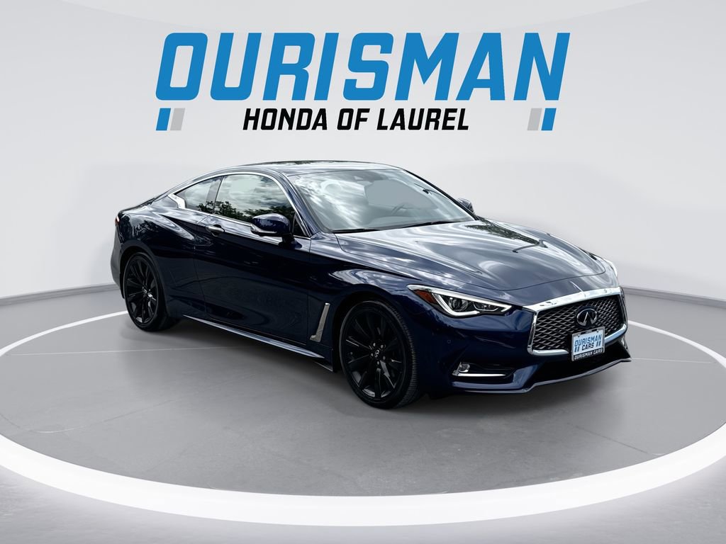 Used 2022 INFINITI Q60 3.0t Luxe w/ Cargo Package AWD/4WD image 2