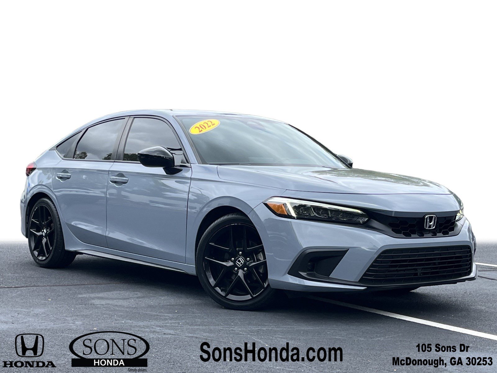 Certified 2022 Honda Civic Sport image 1