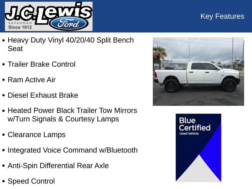 Used 2017 RAM 2500 Tradesman w/ Protection Group image 7