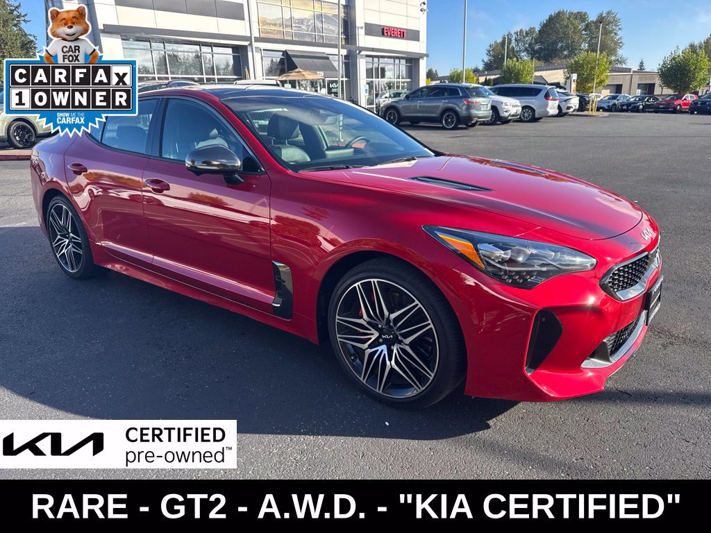Certified 2022 Kia Stinger GT2 AWD/4WD image 1