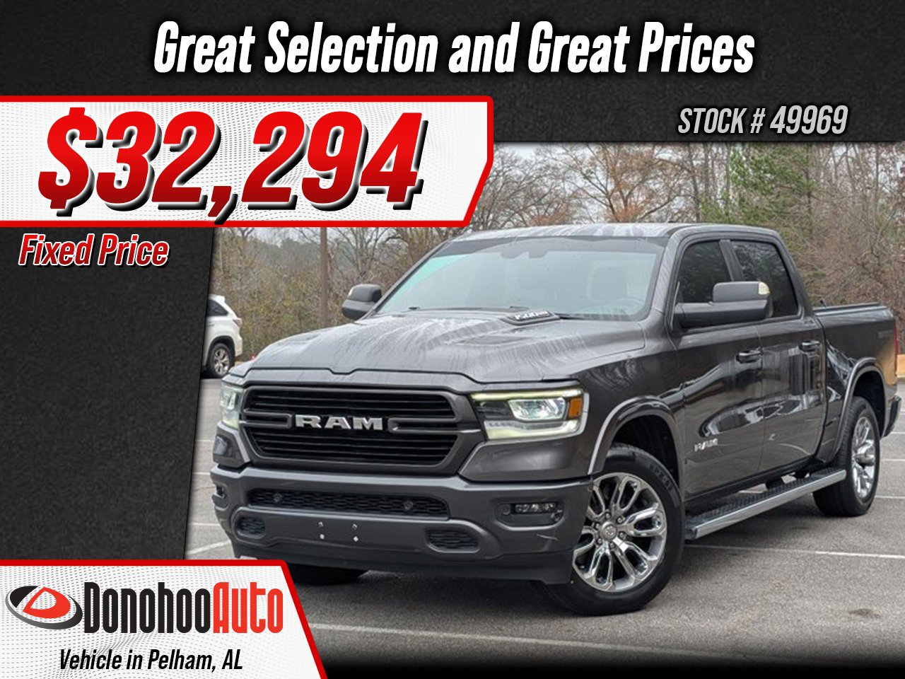 Used 2022 RAM 1500 Laramie w/ Sport Appearance Package