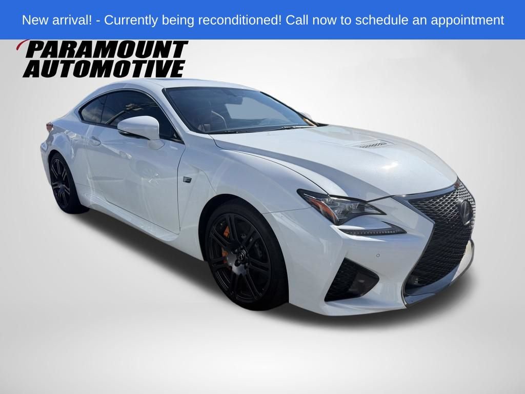 Used 2017 Lexus RC F w/ Premium Package