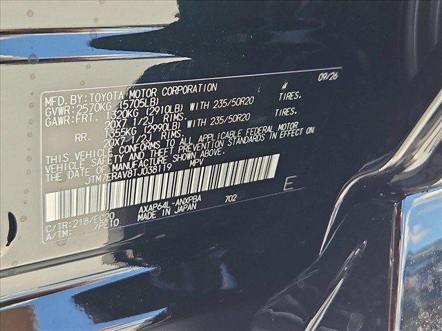 New 2026 Toyota RAV4 XSE AWD/4WD image 17