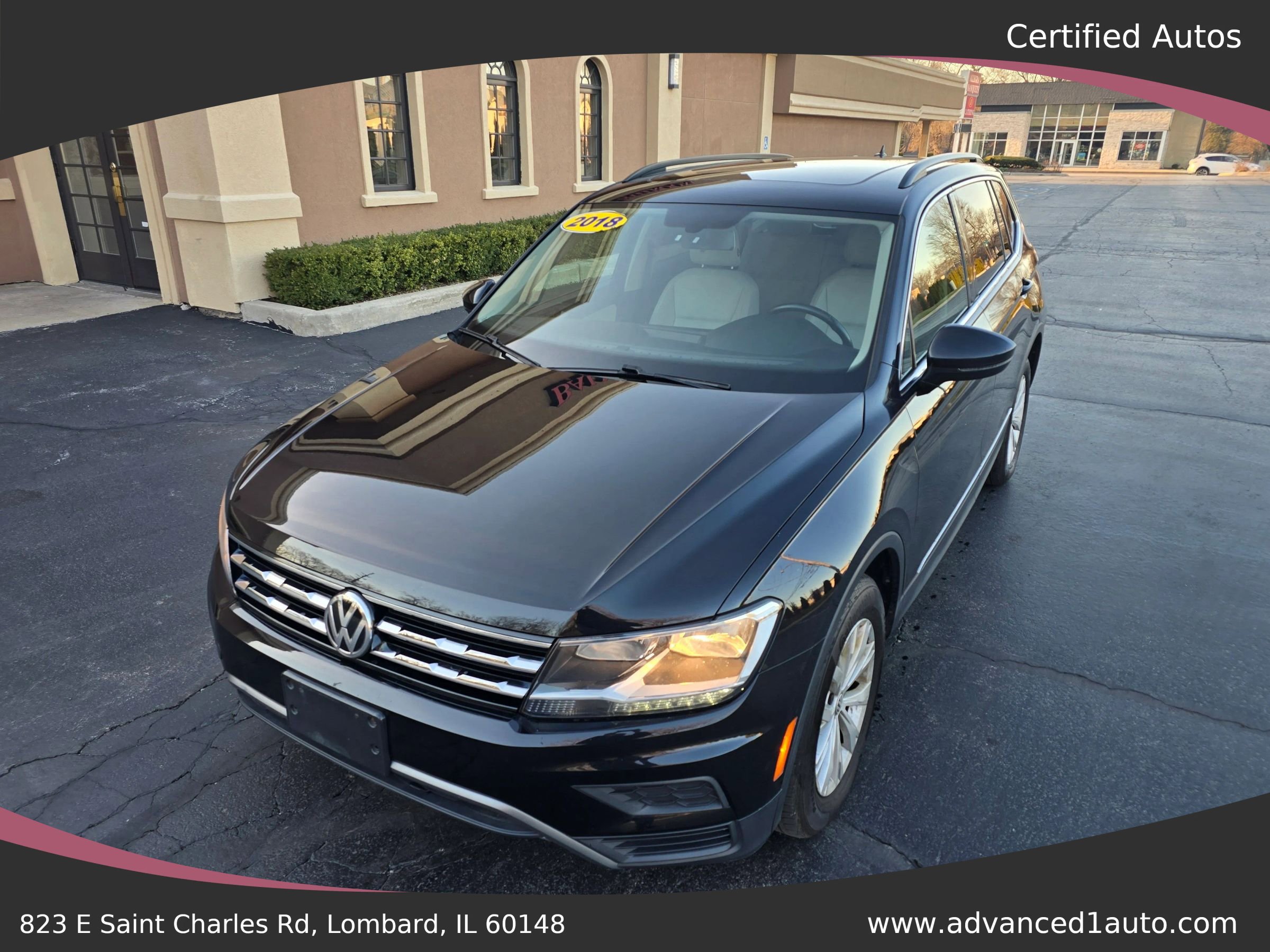 Used 2018 Volkswagen Tiguan SE w/ Panoramic Sunroof Package