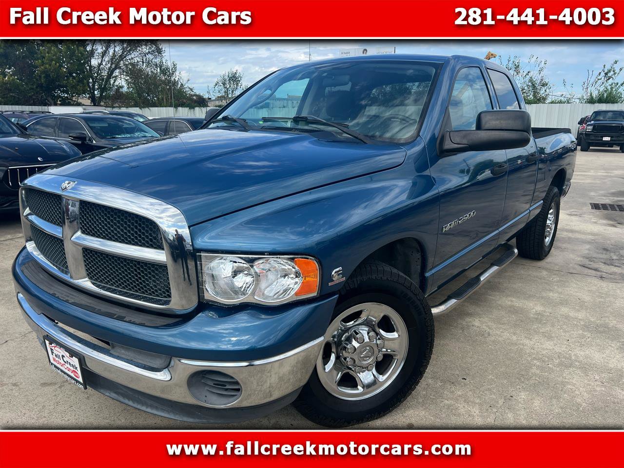 Used 2003 Dodge Ram 2500 Truck SLT
