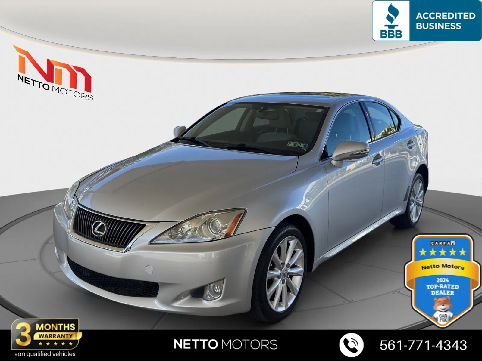 Used 2010 Lexus IS 250 AWD
