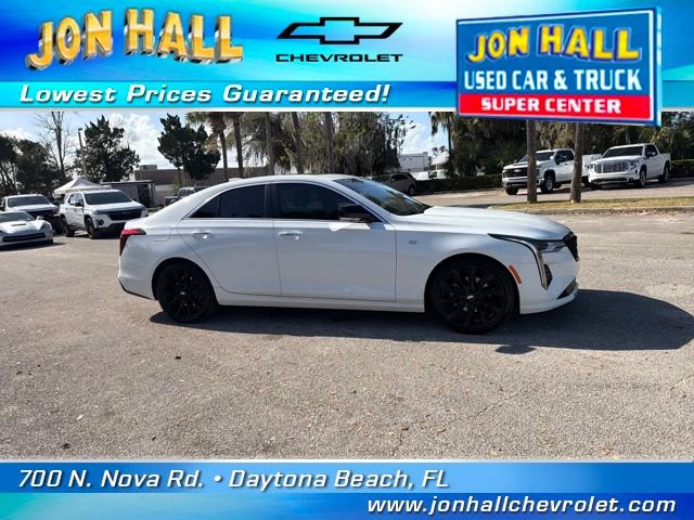 Used 2023 Cadillac CT4 Premium Luxury w/ LPO, ONYX Package RWD image 16