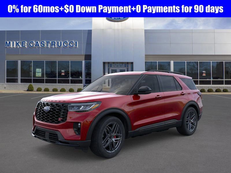 New 2025 Ford Explorer ST w/ Sun And Sound Package