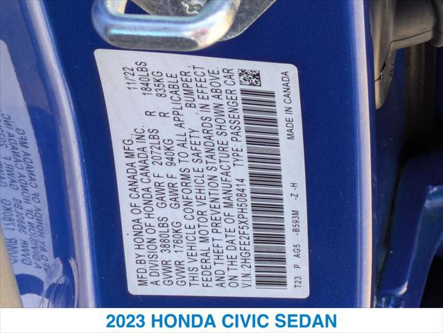 Used 2023 Honda Civic Sport image 26