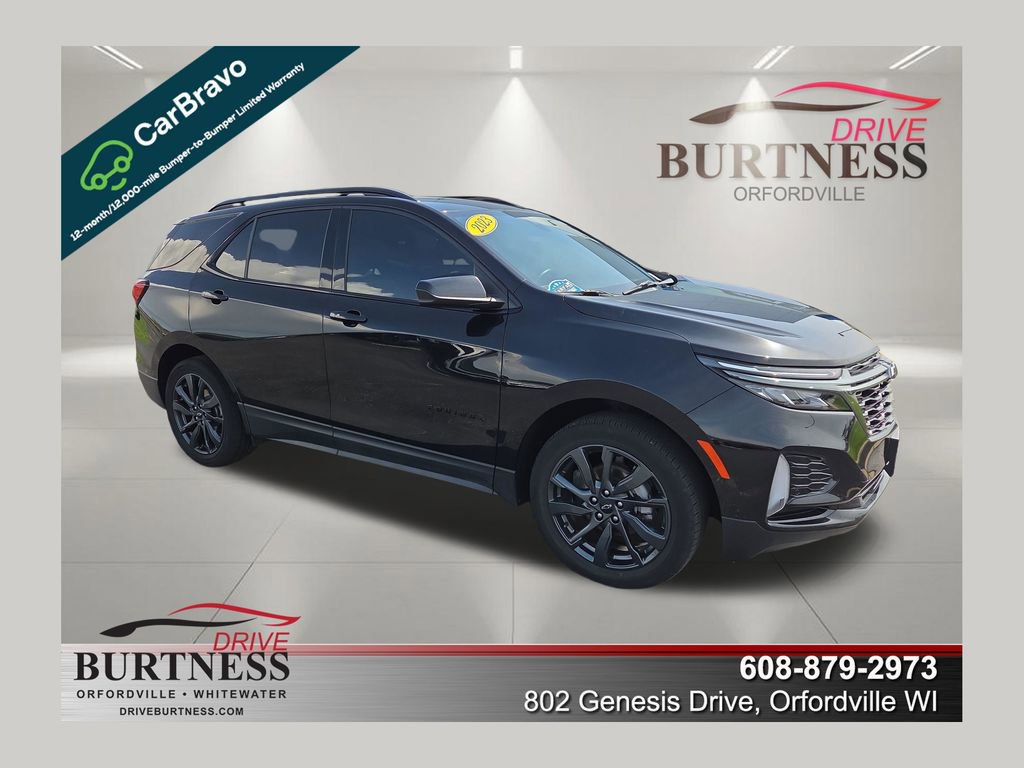 Certified 2023 Chevrolet Equinox RS w/ LPO, Floor Liner Package AWD/4WD image 1