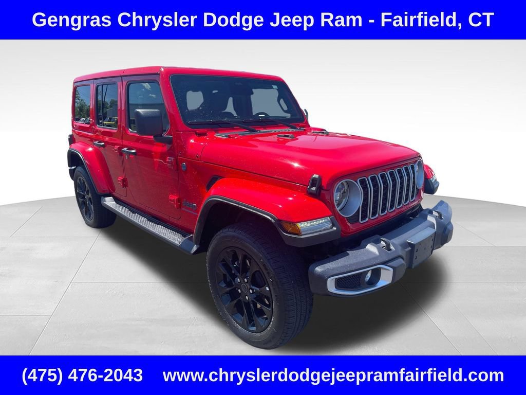 Certified 2025 Jeep Wrangler Unlimited Sahara AWD/4WD image 1