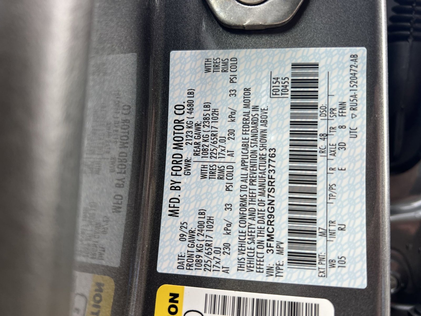 New 2025 Ford Bronco Sport Heritage w/ Convenience Package image 27