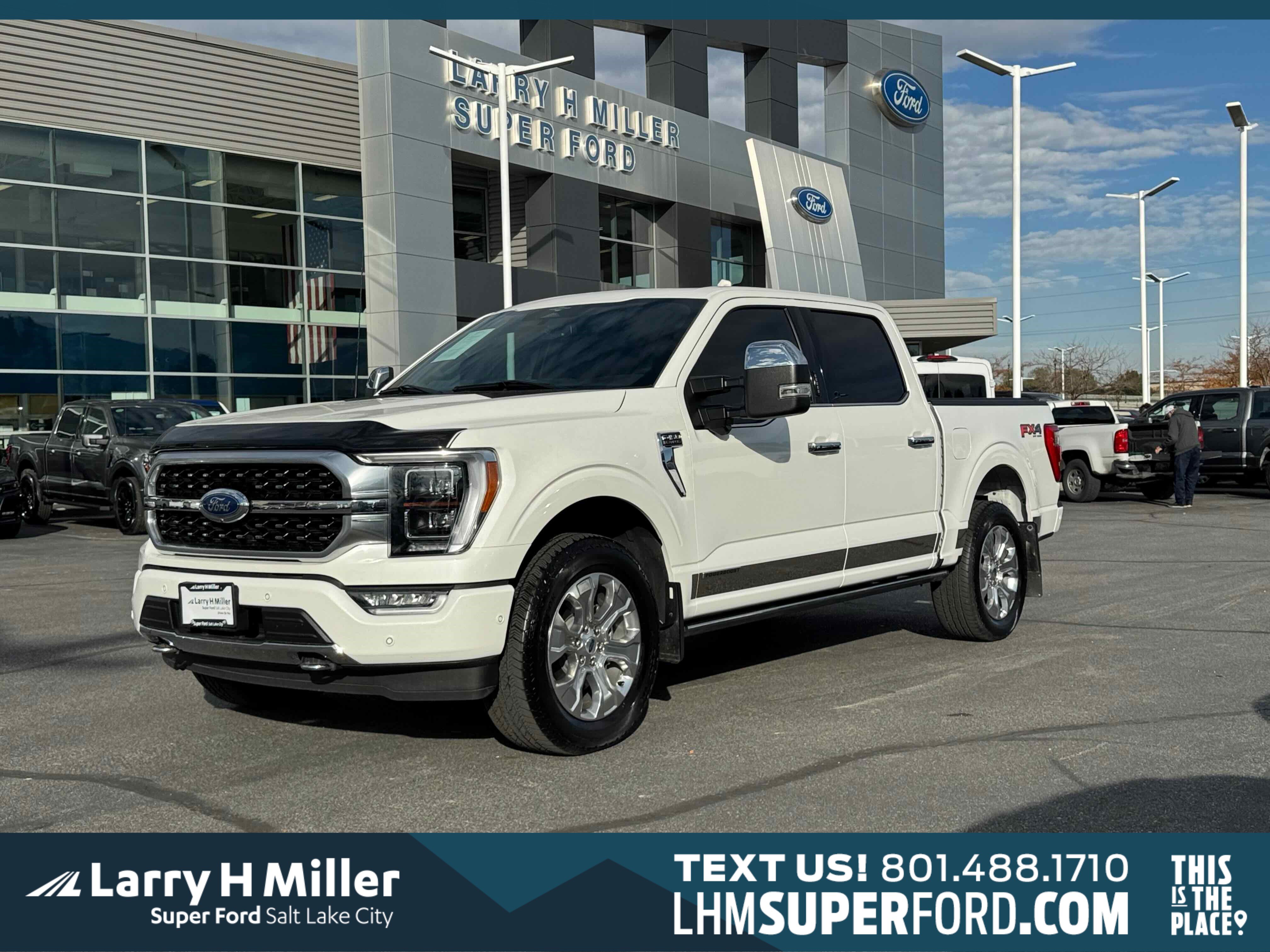 Certified 2023 Ford F150 Platinum w/ Equipment Group 701A High