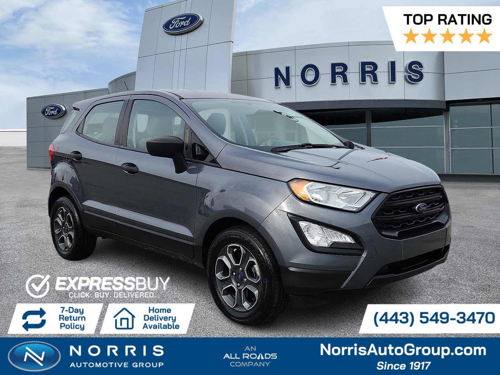 Used 2021 Ford EcoSport S