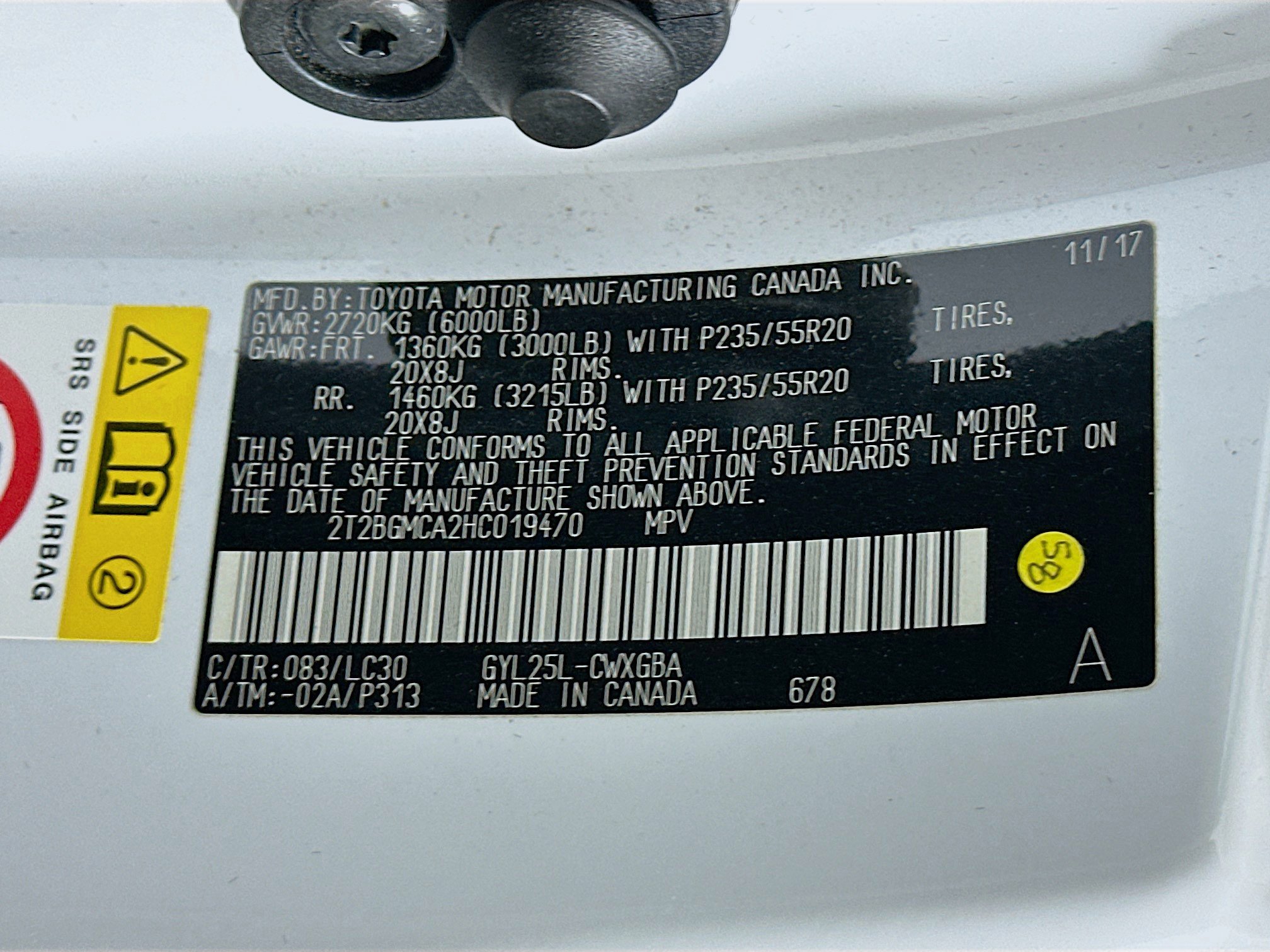 Used 2017 Lexus RX 450h F Sport w/ 3500 lbs Tow Prep Package image 12