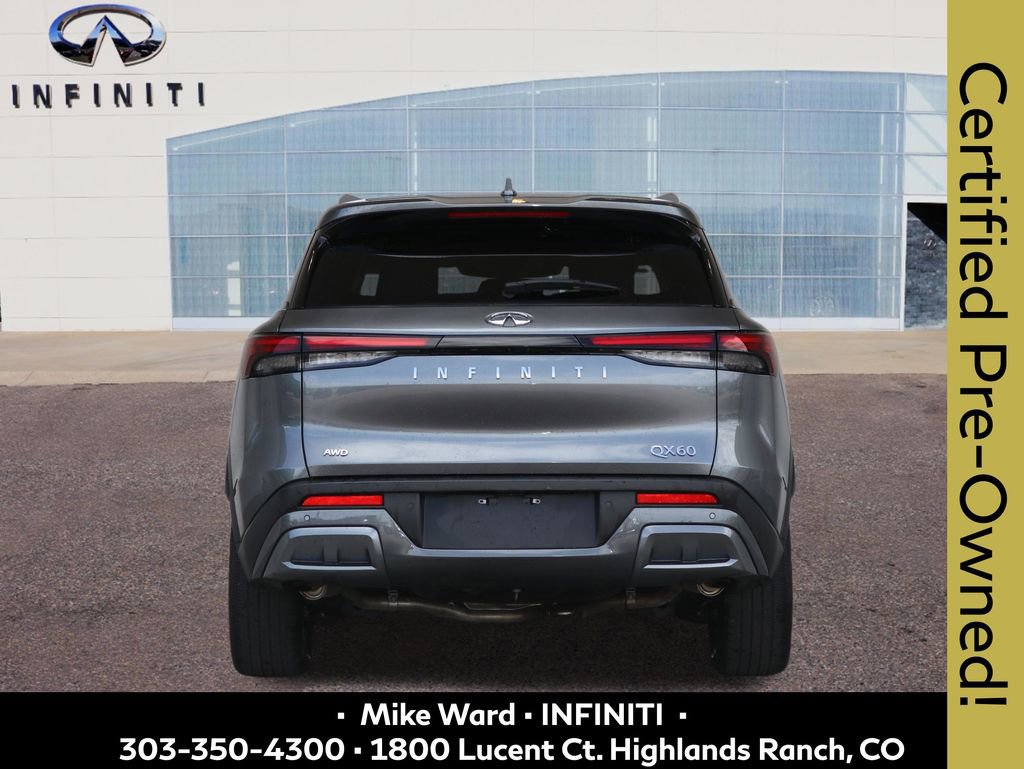 Certified 2025 INFINITI QX60 Sensory w/ Vision Package image 4