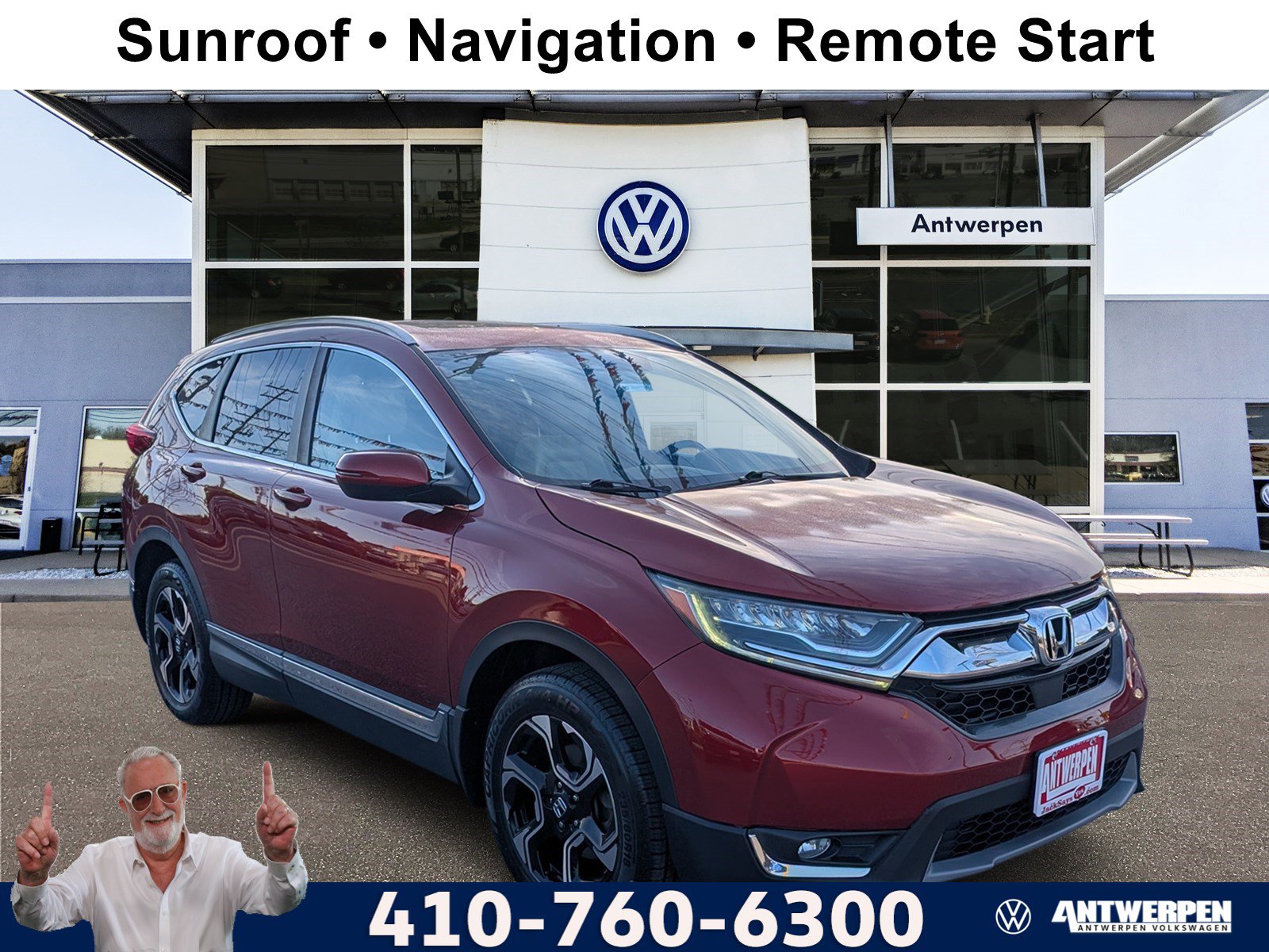 Used 2017 Honda CR-V Touring image 1