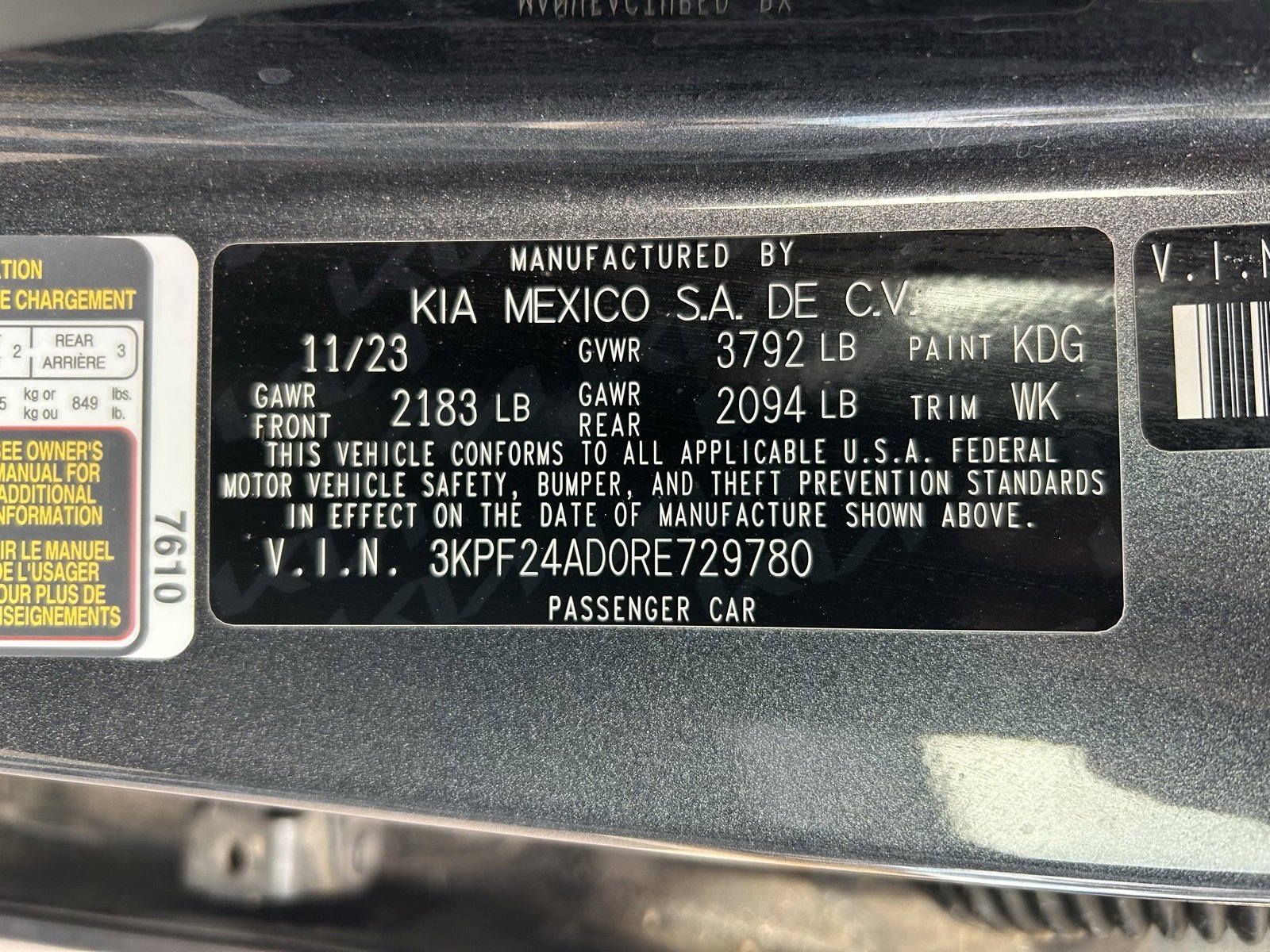 Certified 2024 Kia Forte LXS image 24