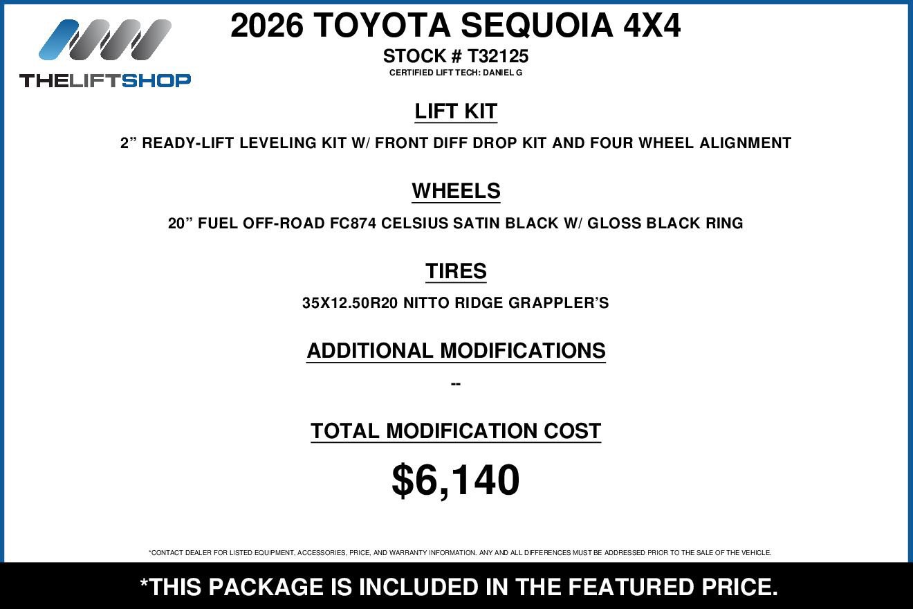 Used 2026 Toyota Sequoia Capstone AWD/4WD image 2