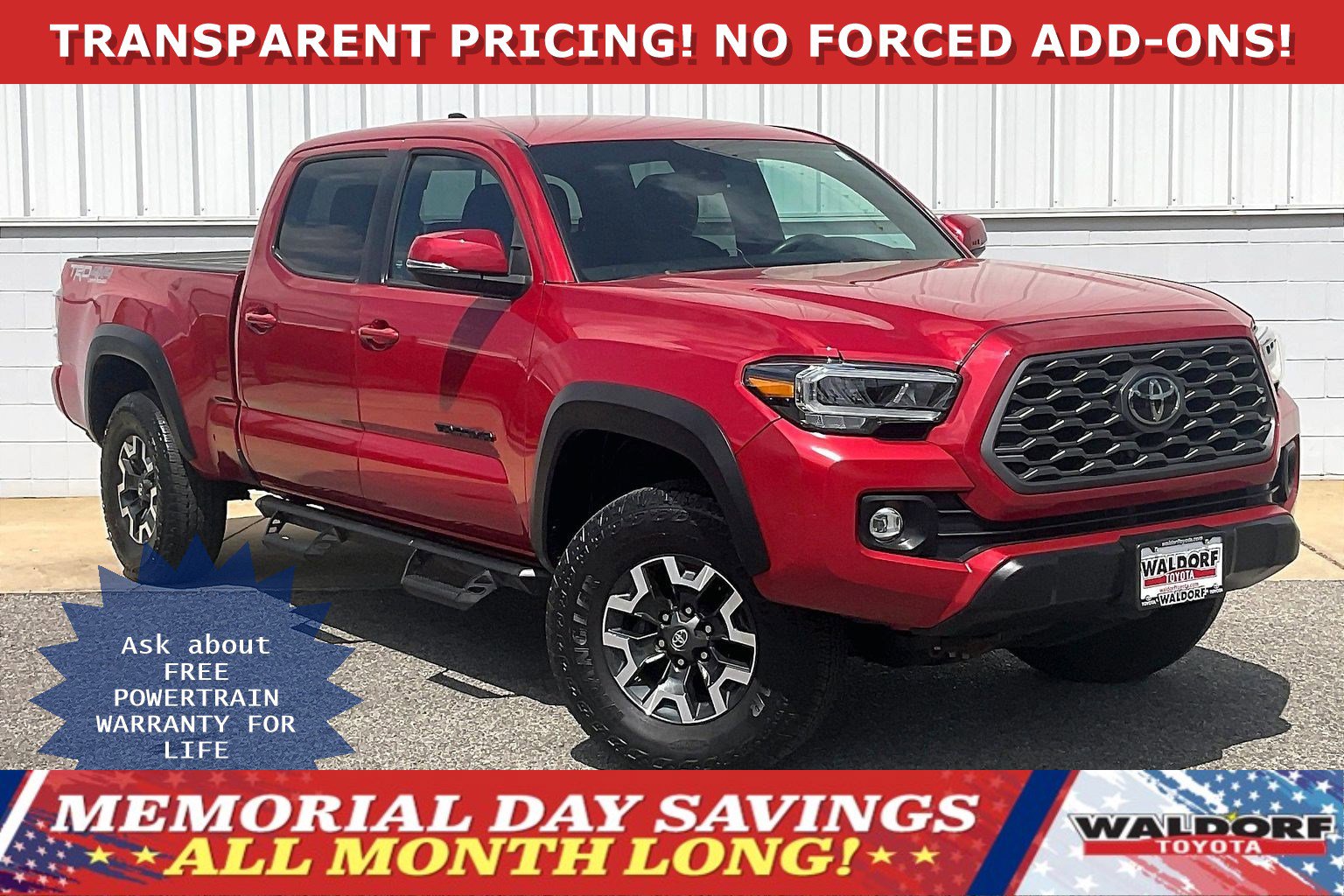 Used 2022 Toyota Tacoma TRD Off-Road w/ Technology Package