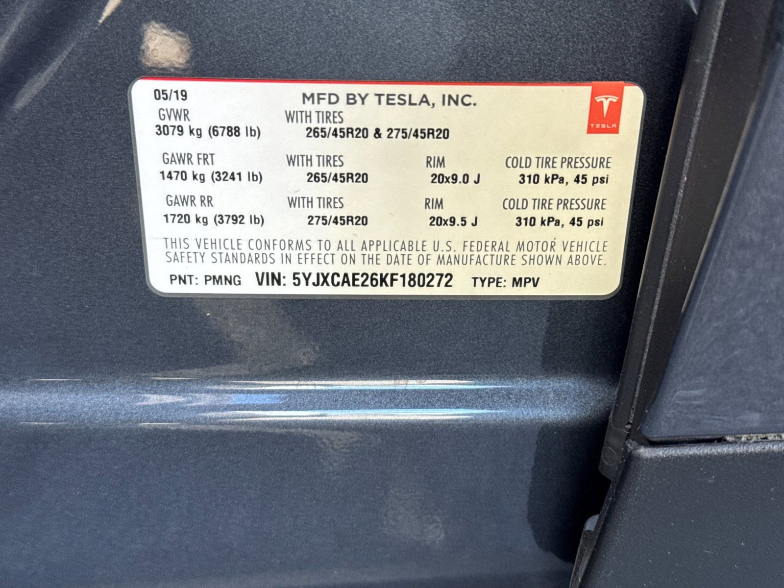 Used 2019 Tesla Model X Long Range AWD/4WD image 29