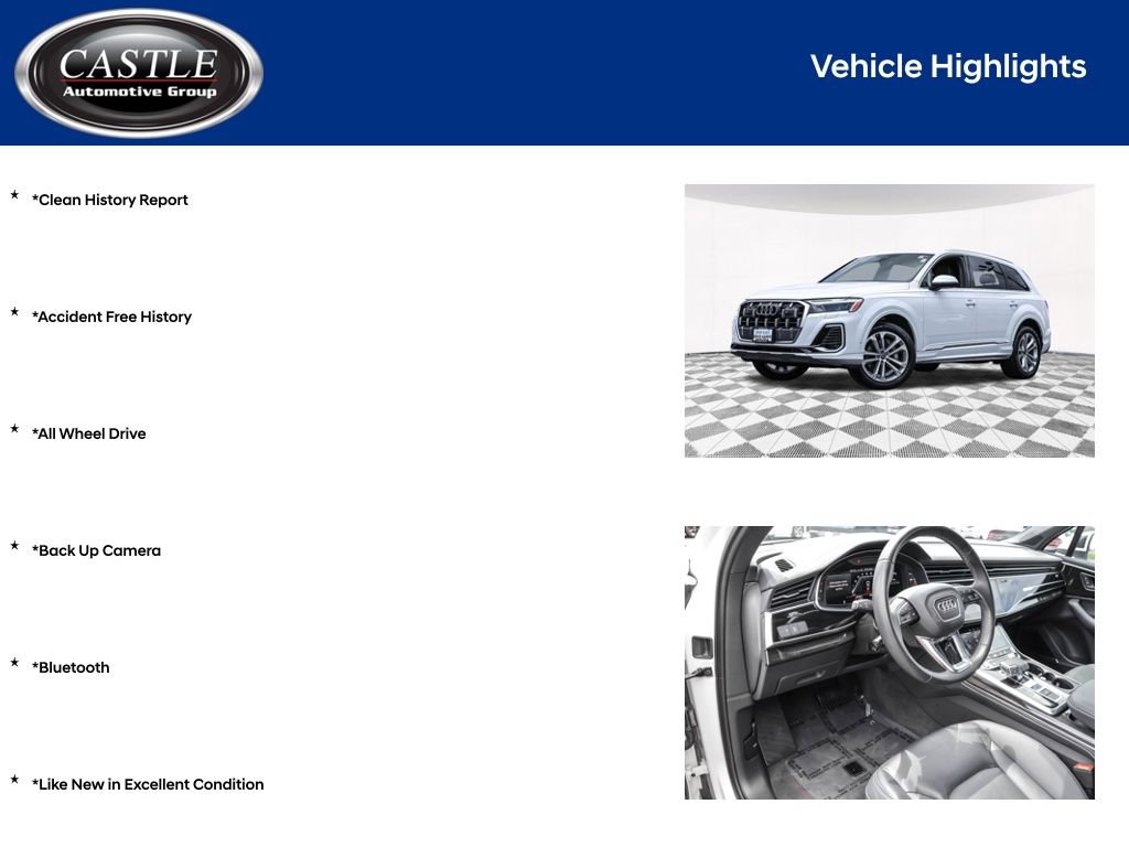 Used 2025 Audi Q7 3.0T Premium Plus AWD/4WD image 3
