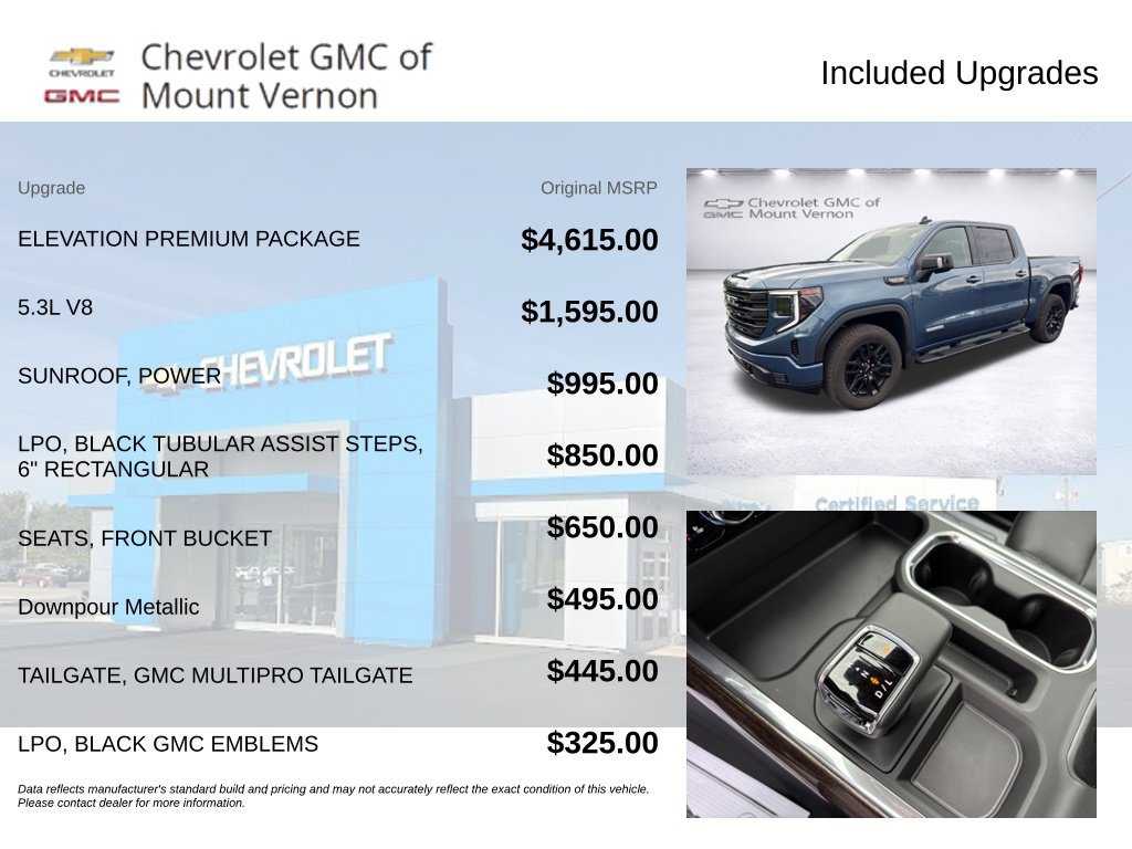 Used 2026 GMC Sierra 1500 Elevation w/ Elevation Premium Package AWD/4WD image 6