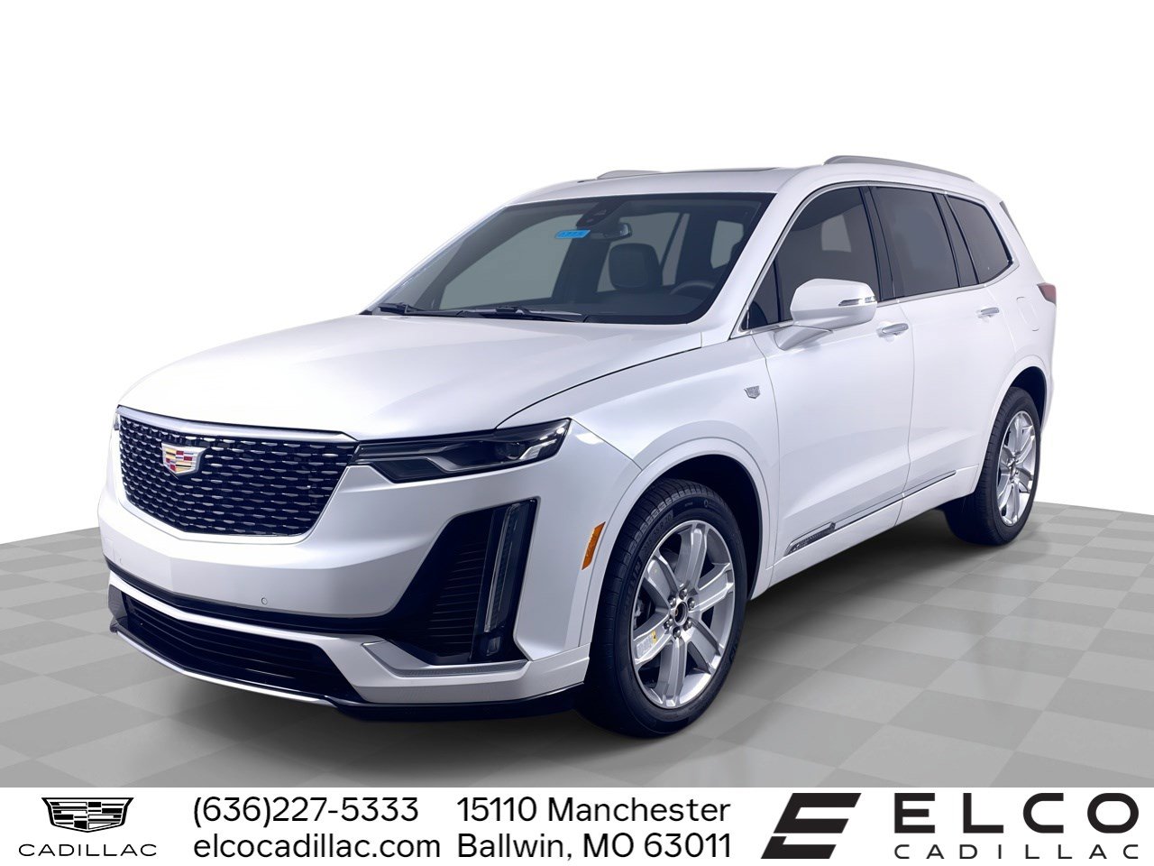 New 2025 Cadillac XT6 Luxury w/ LPO, Red Accent Package image 1