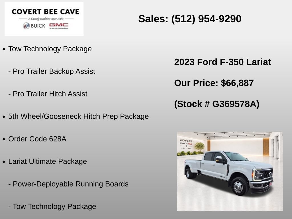 Used 2023 Ford F350 Lariat w/ Lariat Ultimate Package AWD/4WD image 13