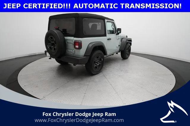 Certified 2024 Jeep Wrangler Sport image 35