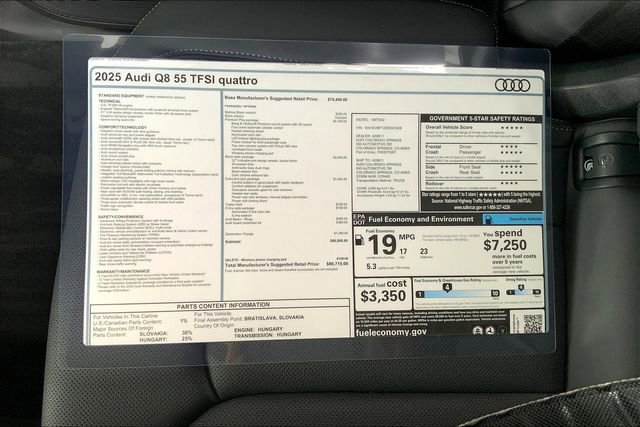 New 2025 Audi Q8 Premium Plus image 13