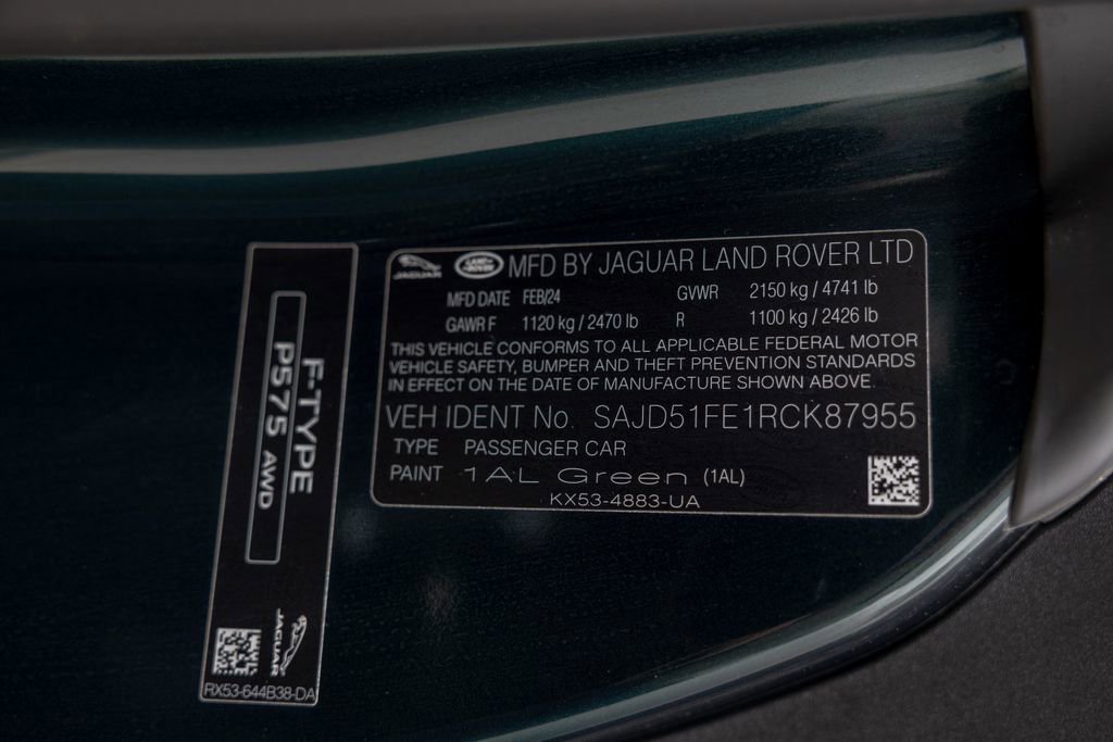 Used 2024 Jaguar F-TYPE R AWD/4WD image 49
