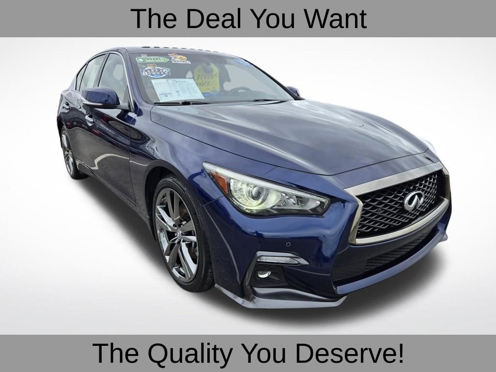 Used 2021 INFINITI Q50 Signature Edition w/ Cargo Package video 1