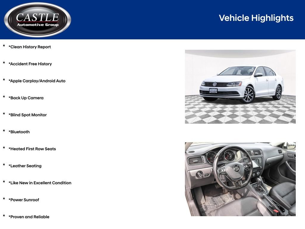 Used 2017 Volkswagen Jetta SE image 4