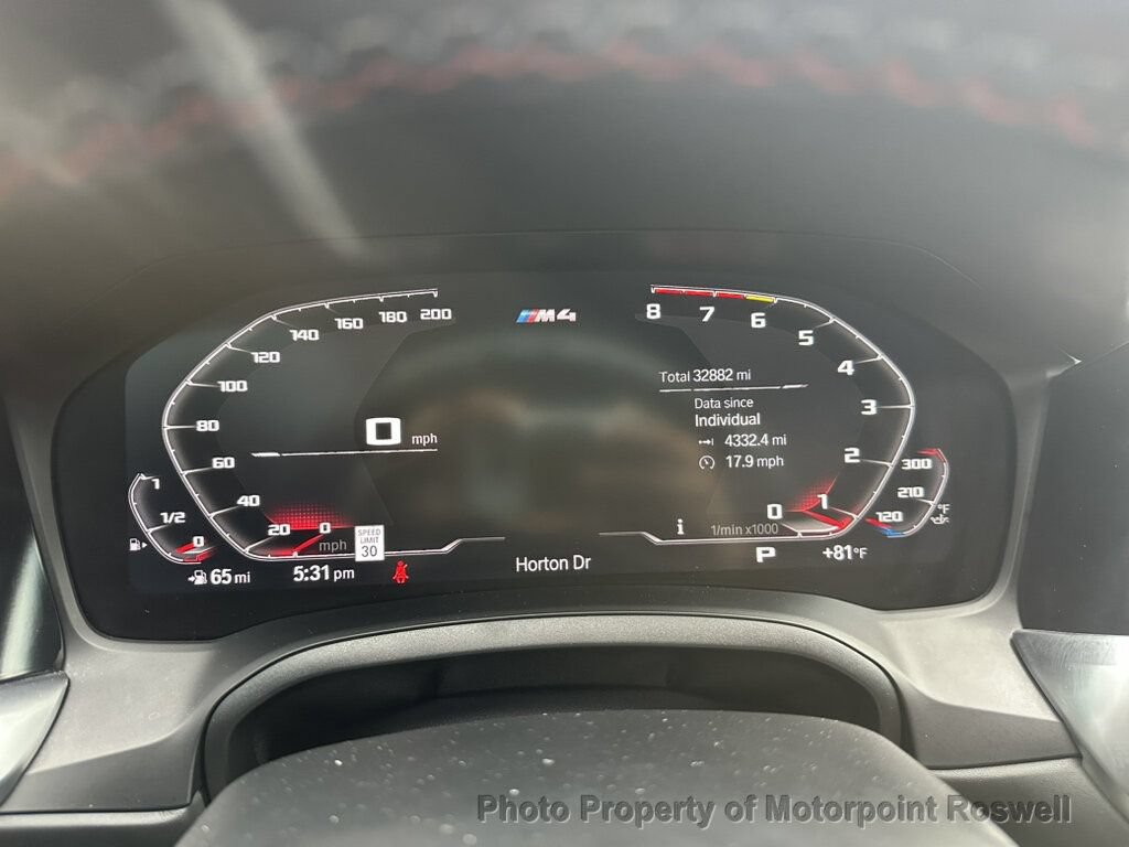 Used 2021 BMW M4 Competition w/ Executive Package RWD image 27