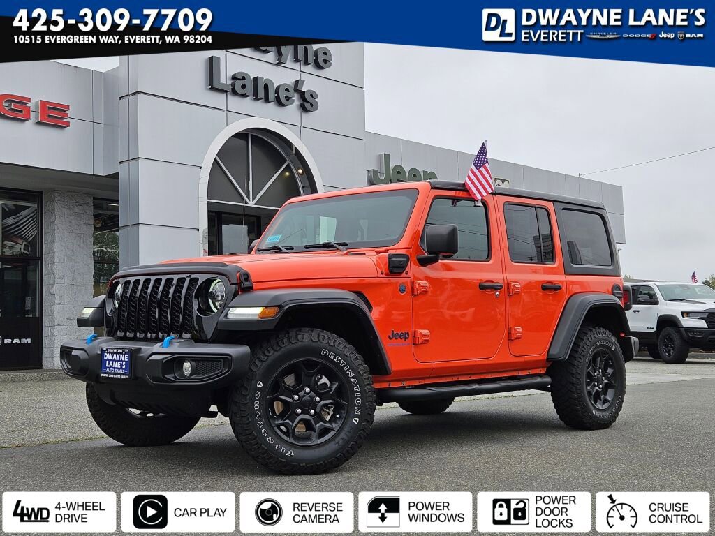 Used 2023 Jeep Wrangler Unlimited AWD/4WD image 1