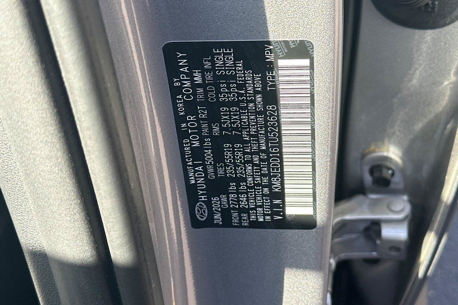New 2026 Hyundai Tucson Limited AWD/4WD image 28