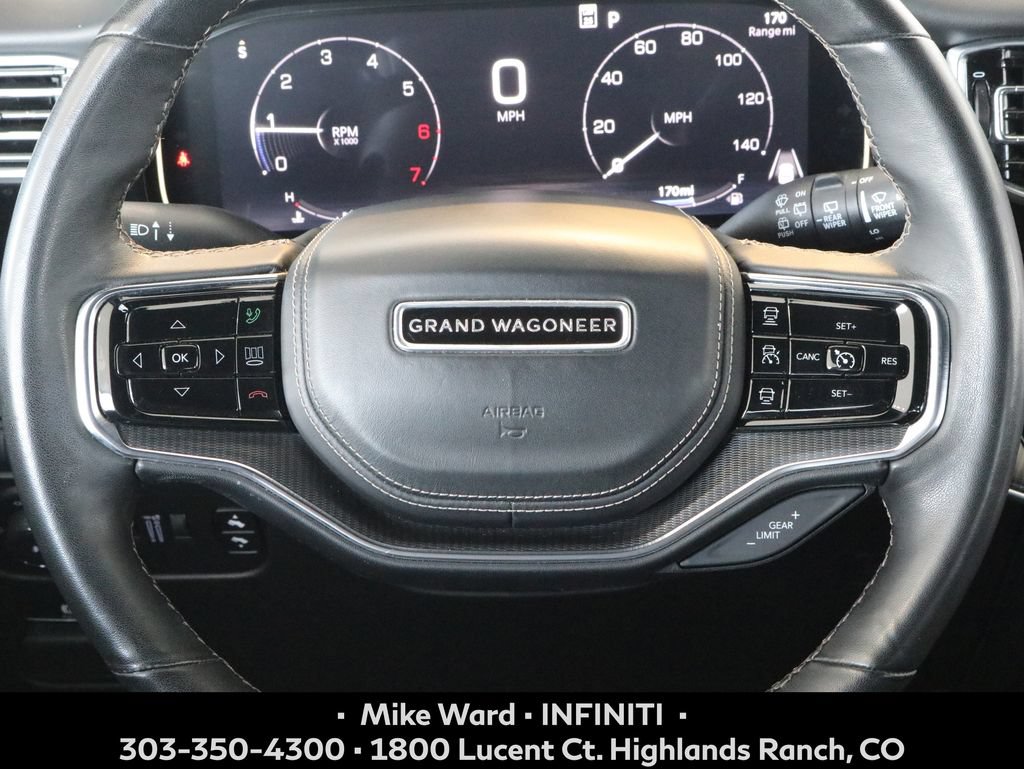 Used 2024 Jeep Grand Wagoneer L Series II w/ Quick Order Packagew 28T AWD/4WD image 10